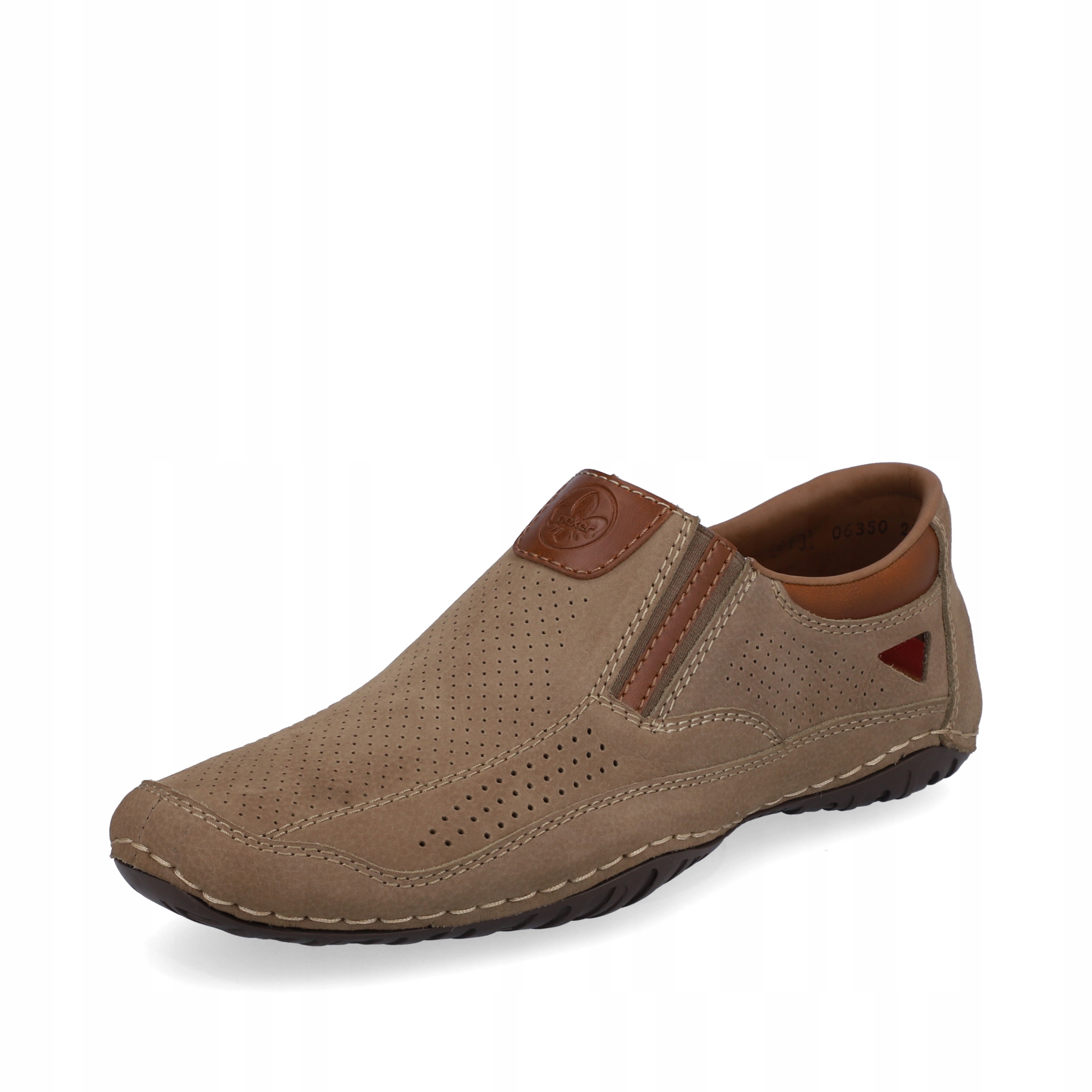 Rieker Antistress Pánské Polobotky Hnědé Ažurové 06350-25 vel. 41