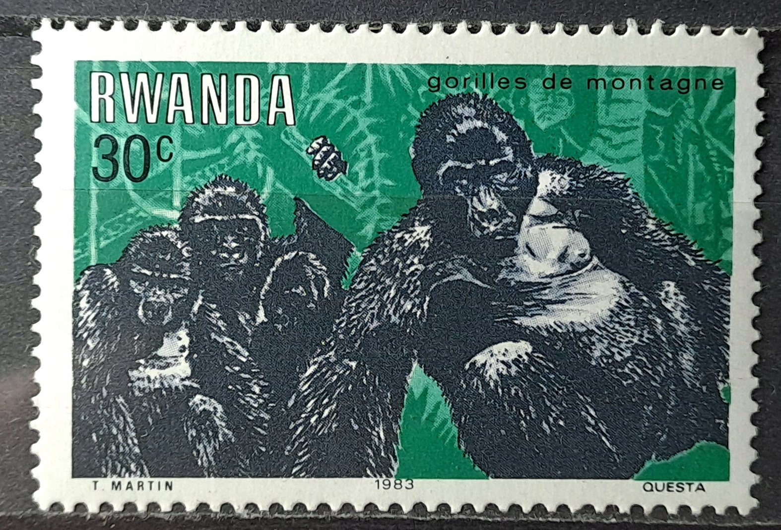 Rwanda (**) - luzak - do uzupełnień 22/20