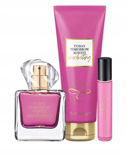 Avon Tta Today Everlasting Set parfémovaná voda parfémový balzám