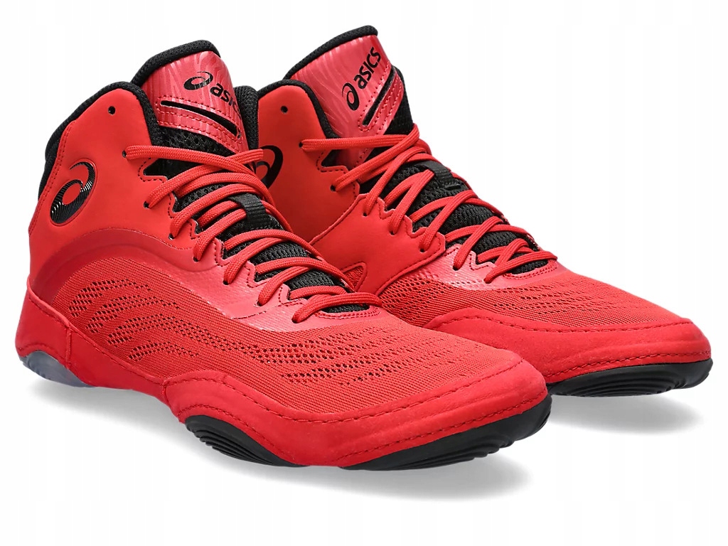 Zápasnické Boty Asics Split Elite Boxerské Tréninkové Boty Červené 45