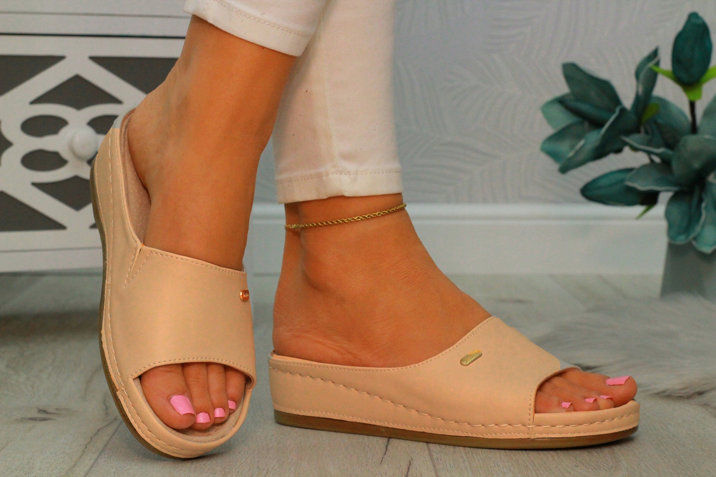 KLAPKI DAMSKIE BUTY LEKKIE wygodne POLSKIE SKÓRA Rozmiar 36