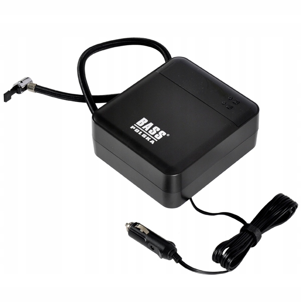 MINI KOMPRESOR SAMOCHODOWY 12V 120W LAMPA LED Mark BASS POLSKA