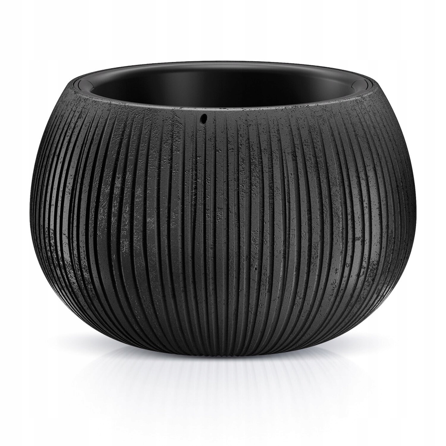 

Doniczka Beton Bowl DKB240 Kula Z Wkładem Czarny