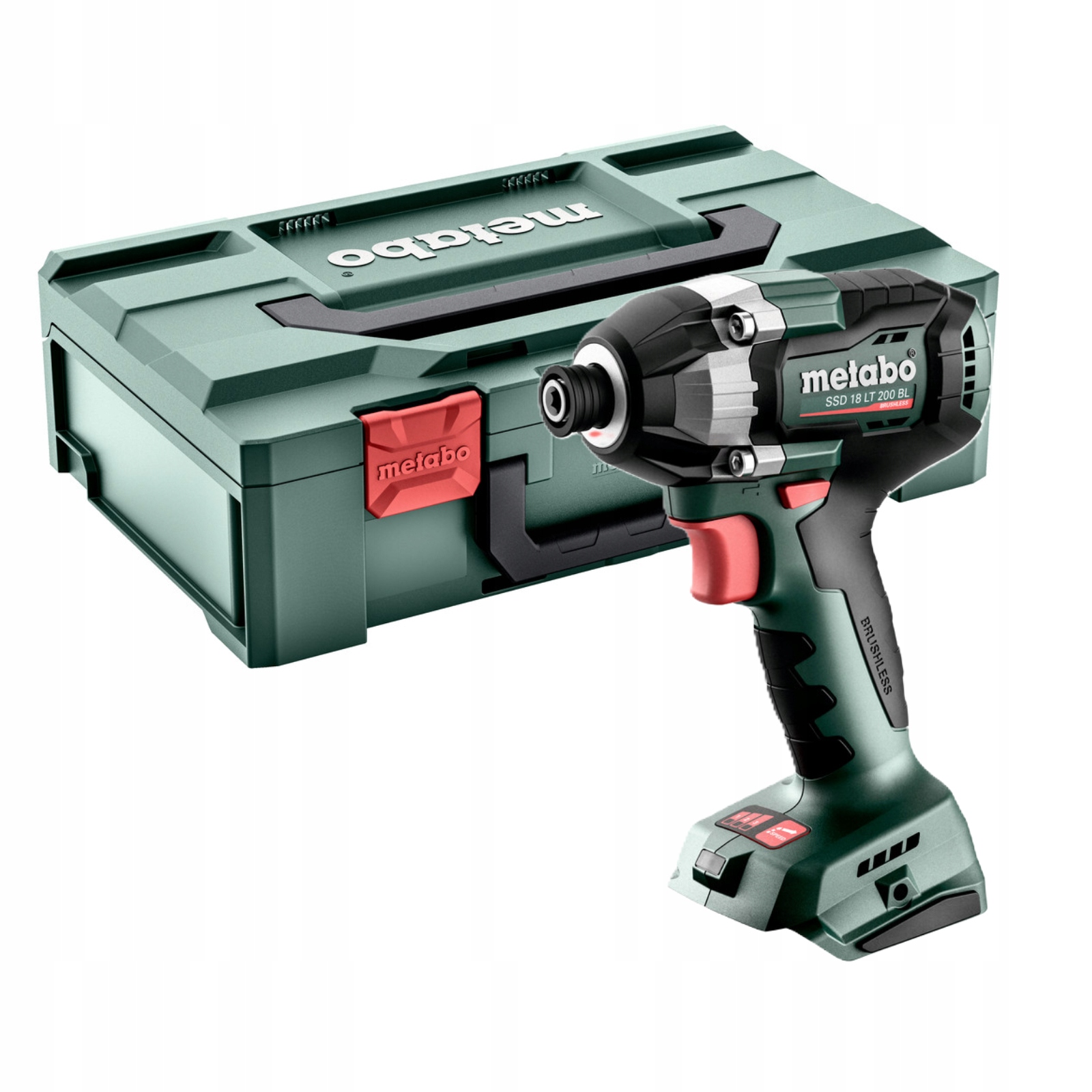 Zakrętarka udarowa Metabo Ssd 18 Lt 200 Bl Bezszczotkowa Metabox