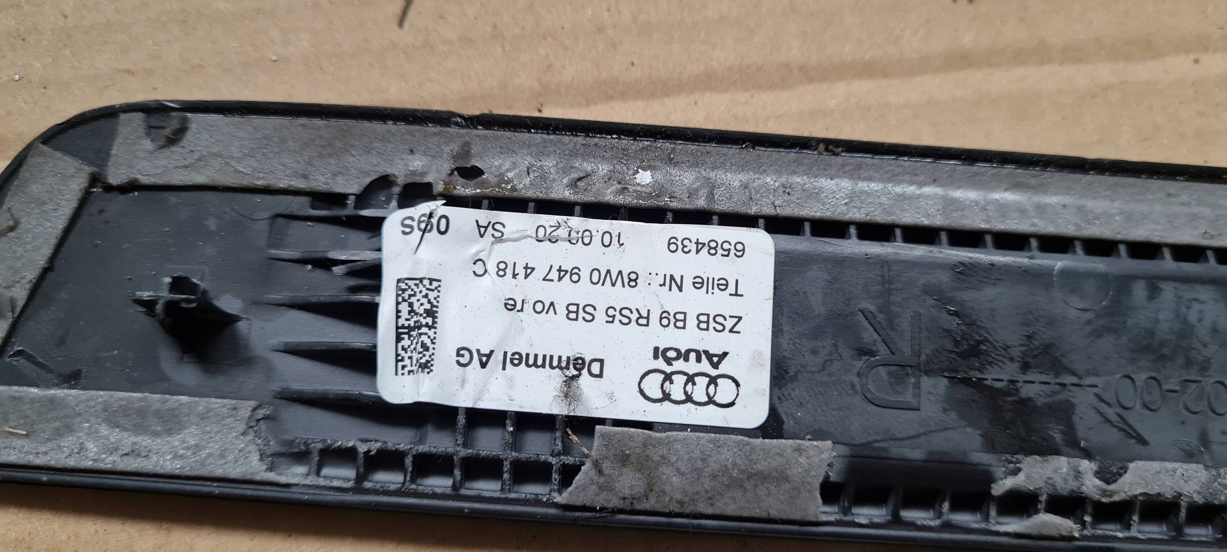 RS5 8W LIFT S5 moulding LED cap threshold left right SLINE KOMPLET