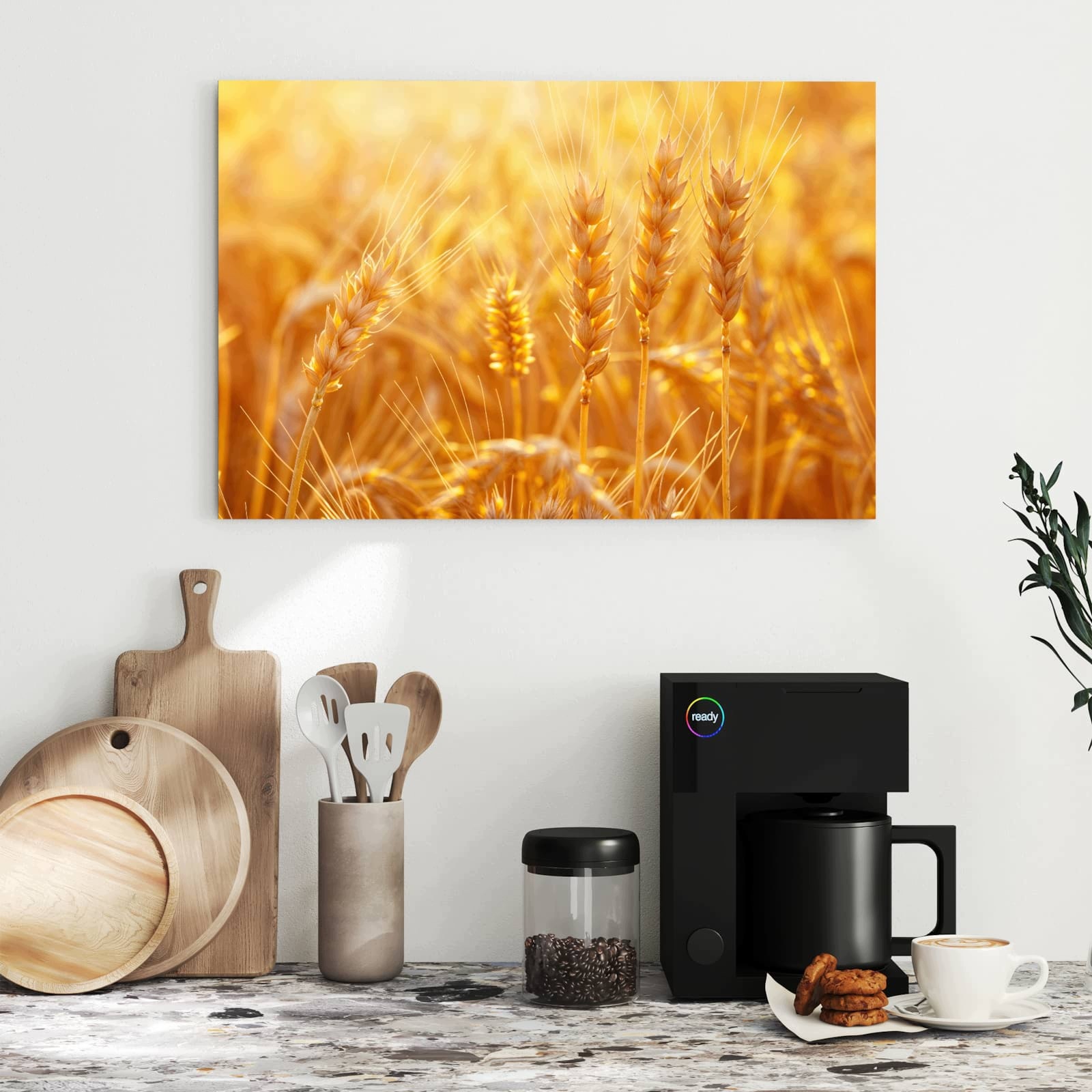 Magnetická tabule Zlaté Klosy Večerní Světlo 60 × 40 cm