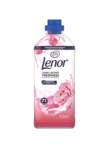 Levně 2x Lenor tekutá aviváž Rose Bouquet 71 Praní 1,49 l