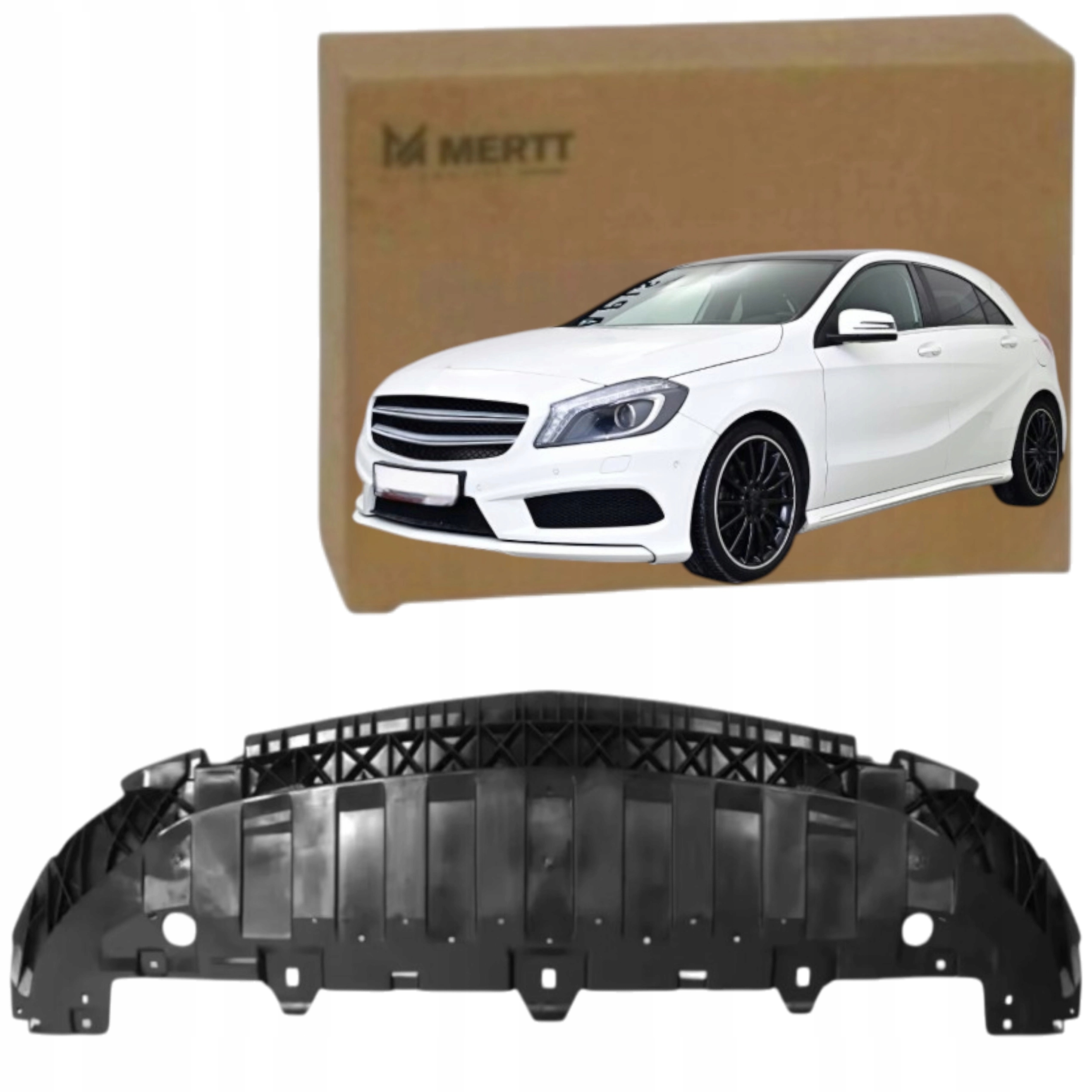 Kryt pod nárazník podlahová deska Spojler Mercedes třídy A W176 2015-2018