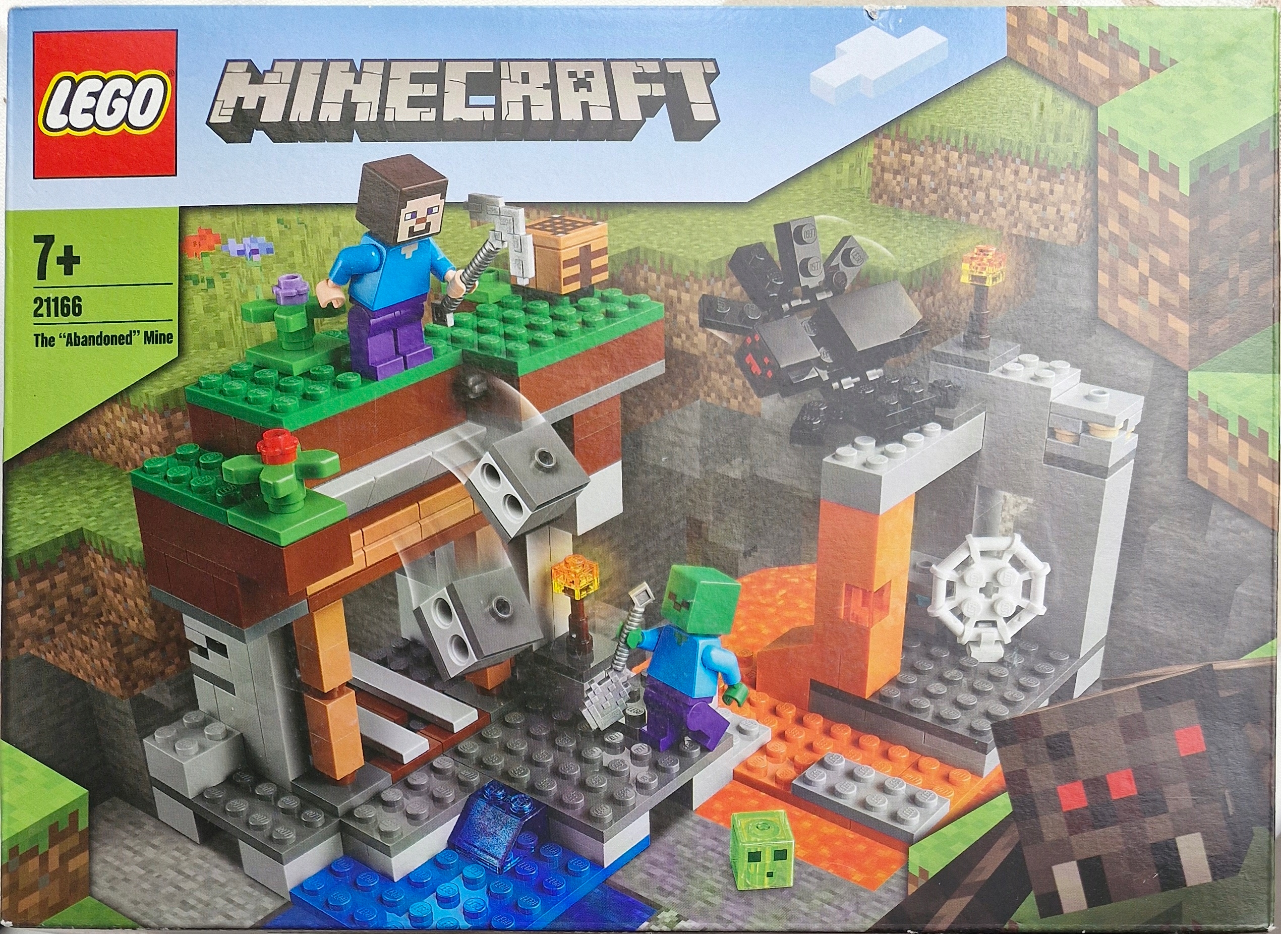 Klocki Lego Minecraft 21166 Opuszczona Kopalnia Nowe