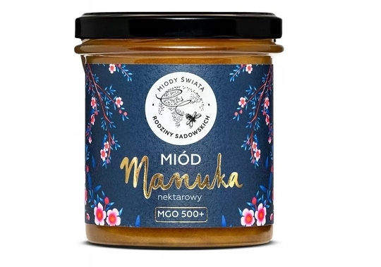 Levně Nektarový med manuka Mgo 500+ Pasieki Rodziny Sadowskich 0,25 kg