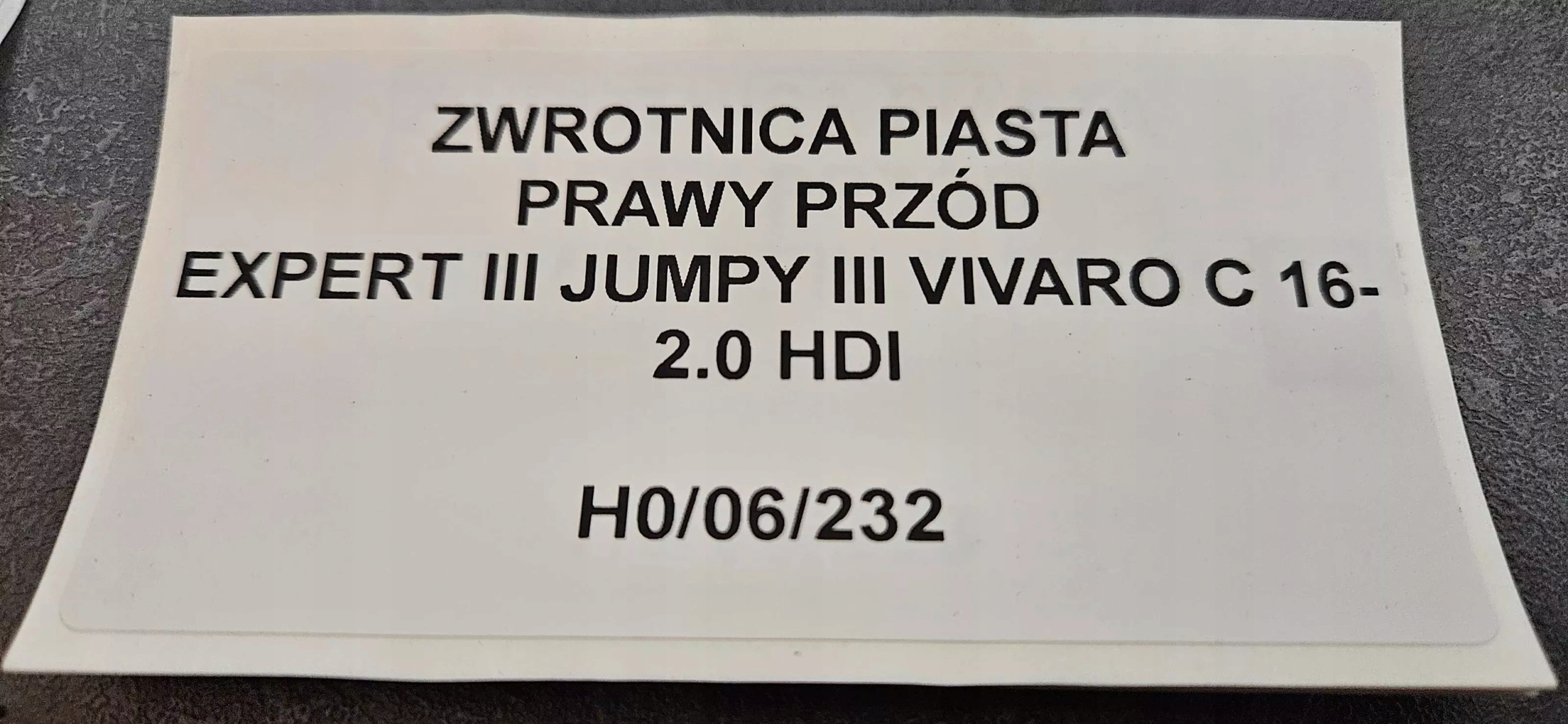 otoč čapu pravý predok EXPERT III JUMPY III