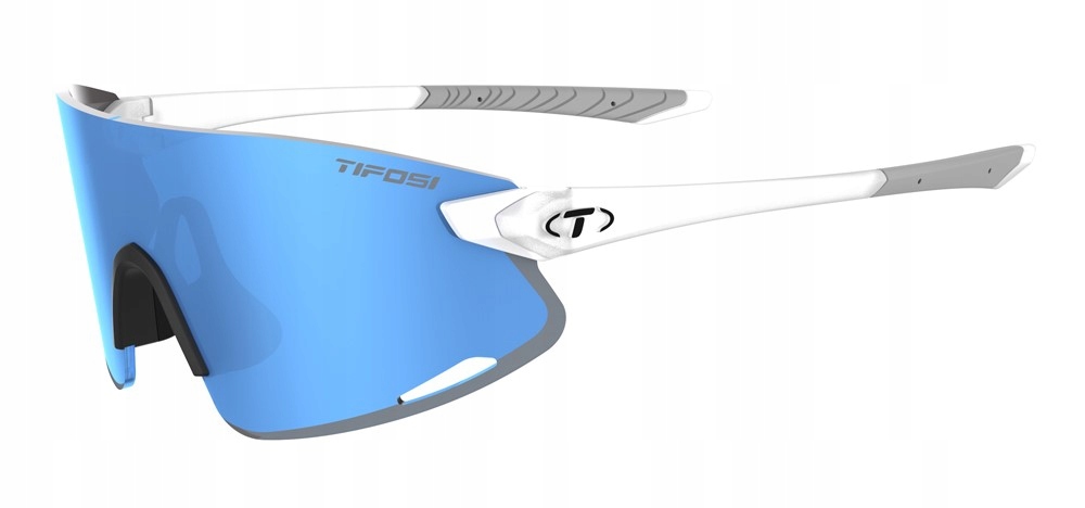 Okulary Tifosi Vogel XC satin clear 1 szkło Sky Blue Mirror 13% transmisji