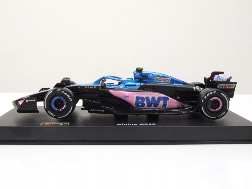 F1 Alpine A523 #10 P.Gasly Přilba 2023 1/43 Bburago