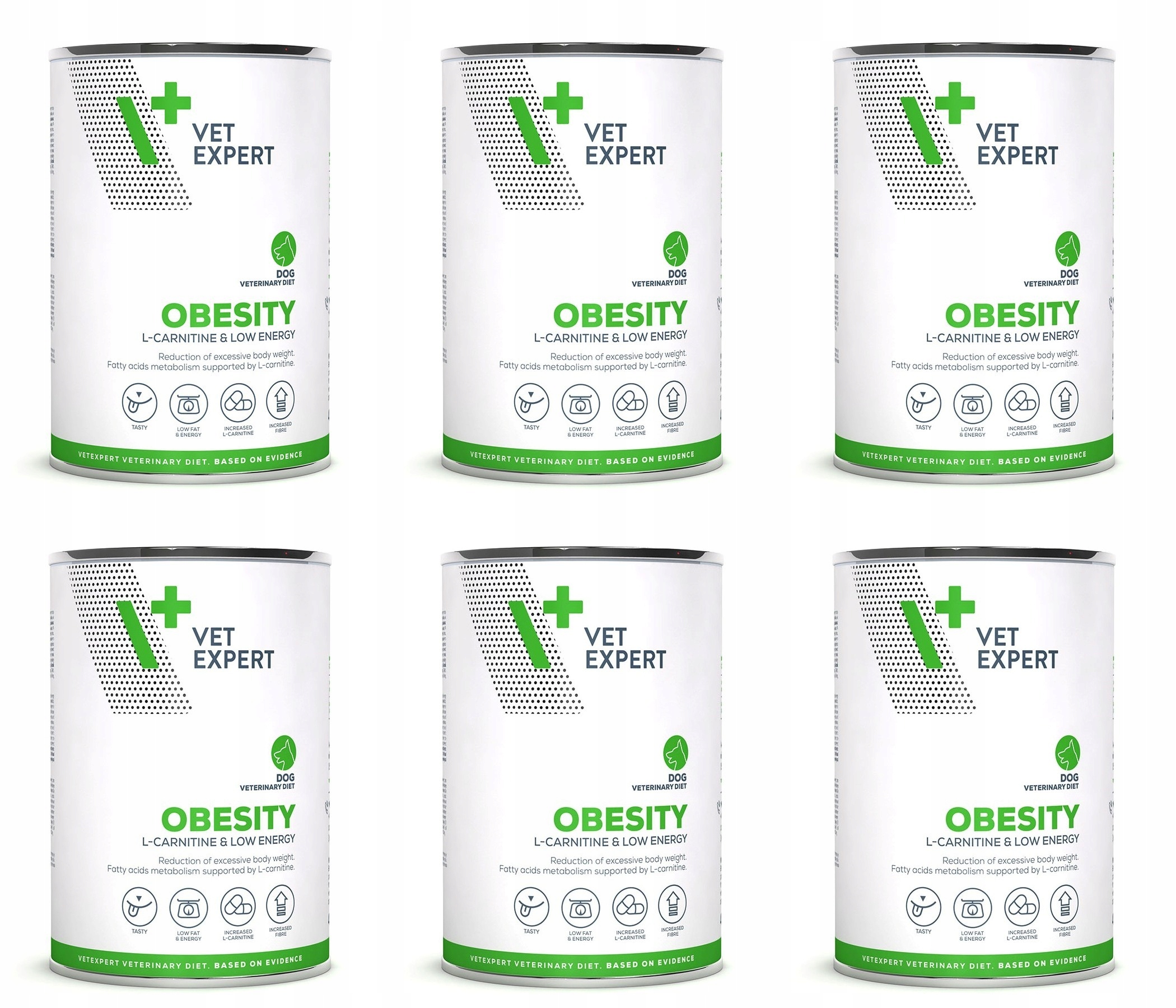 4T VetExpert Dog Obesity konzerva 6 x 400 g