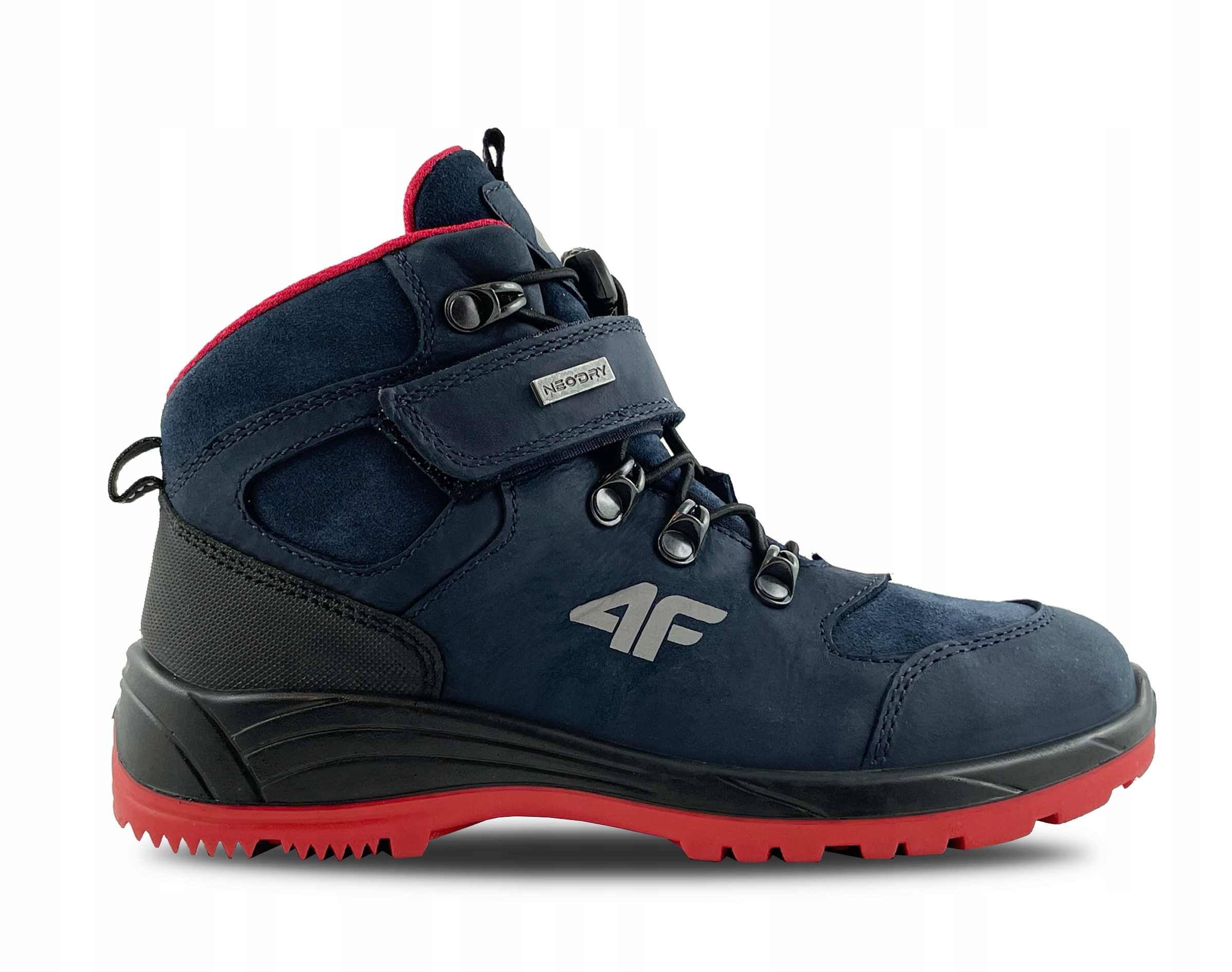 Buty dziecięce trekkingowe 4F SKÓRA JOB251 31S 30