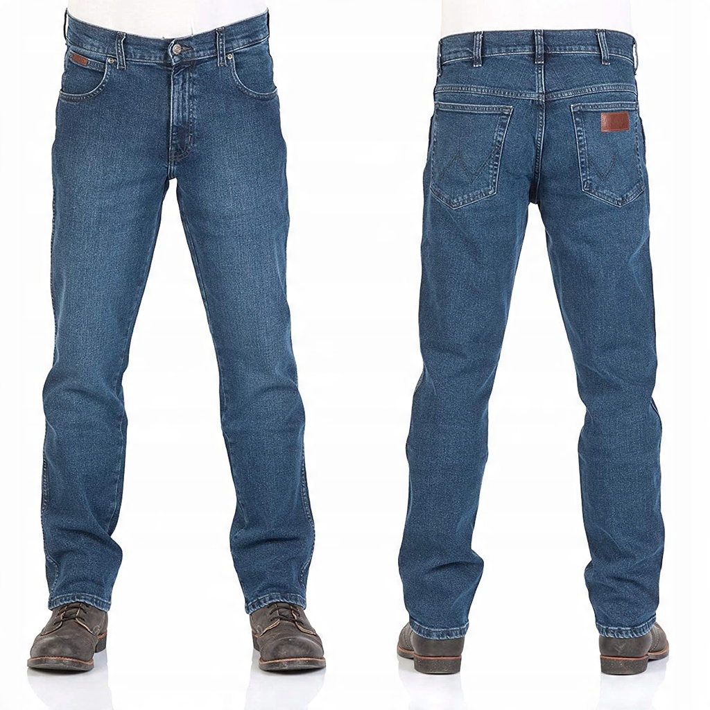 

Wrangler Texas Bonfire Blue Męskie Jeansy W33 L32