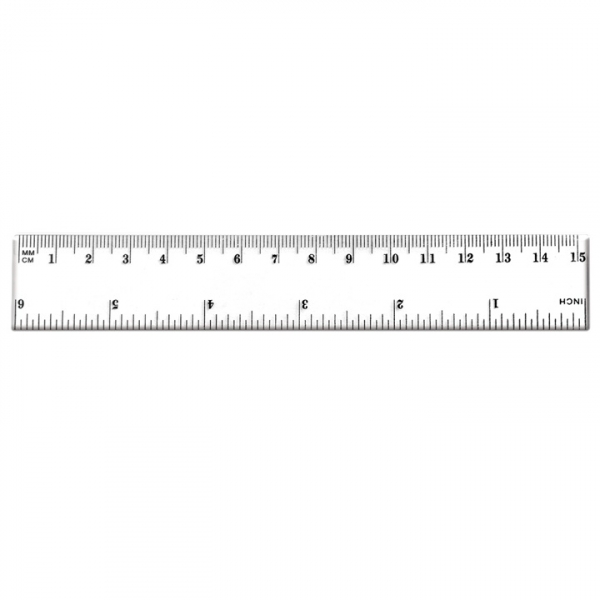 Tetis Linijka 15 cm BL002-A