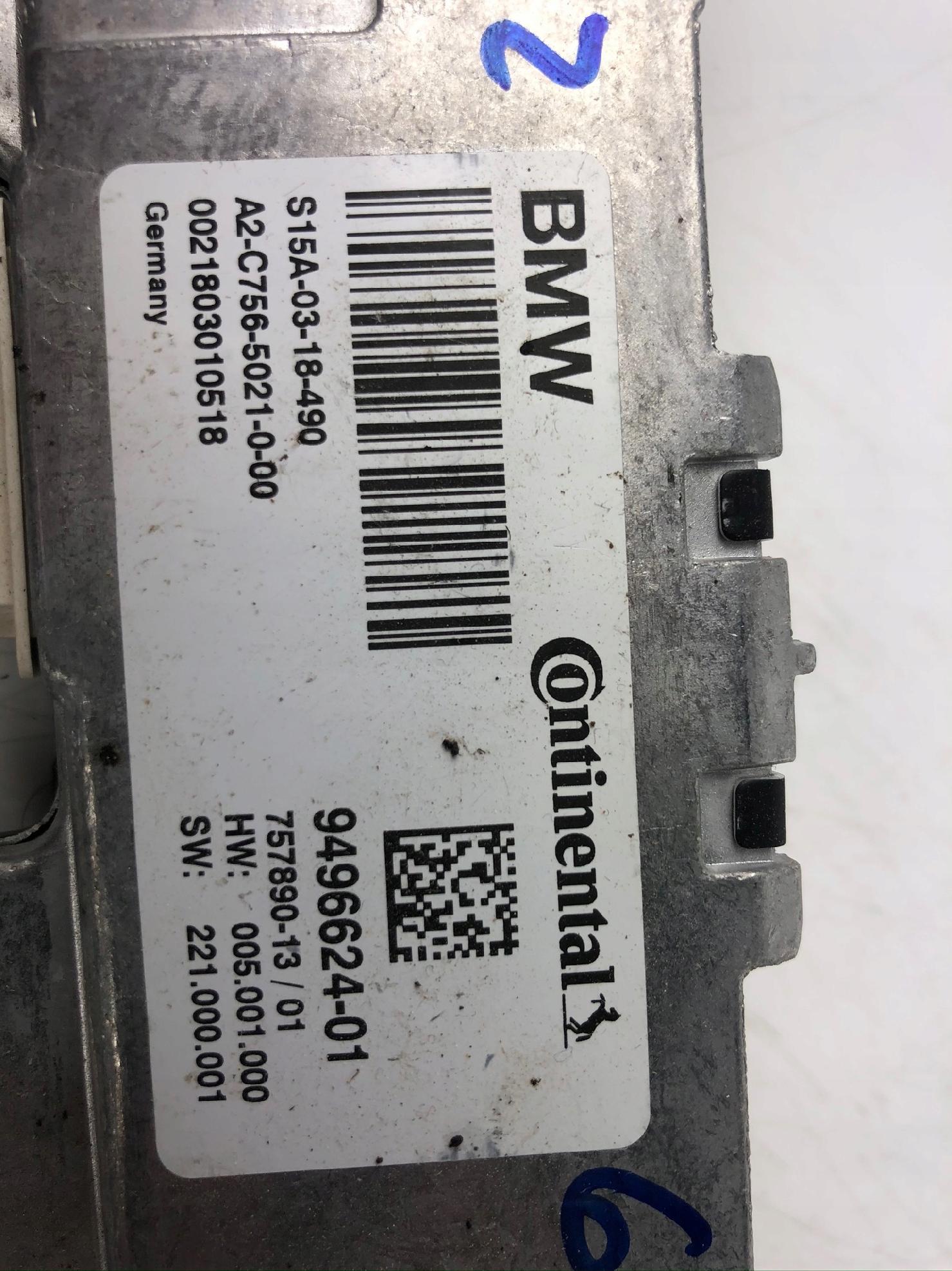 control unit module KAMERY BMW G01 G02 G30 9496624