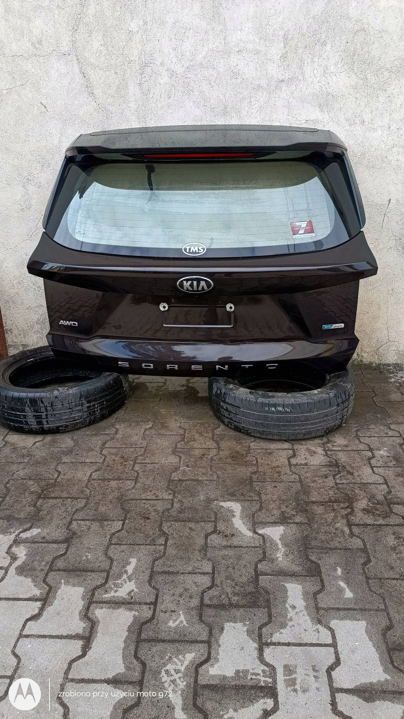 KIA SORENTO IV boot door rear complete KAMERA BE2 2020