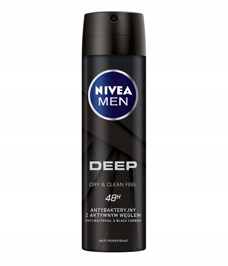 

Nivea Men Deep Dry Clean Antyperspirant Spray