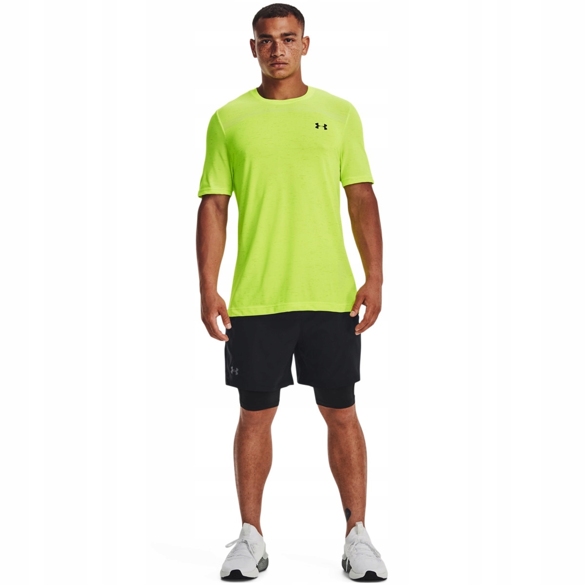 Męskie spodenki Under Armour Ua Vanish Woven 2in1 Shorts Czarny L