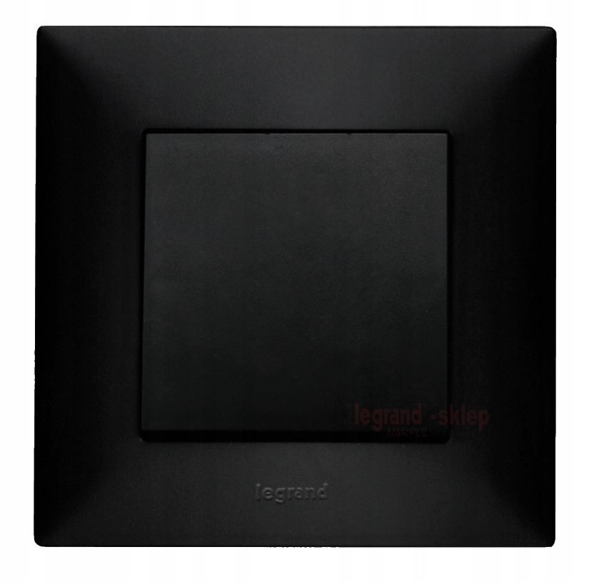 

Niloe Step włącznik pojedynczy czarny Legrand