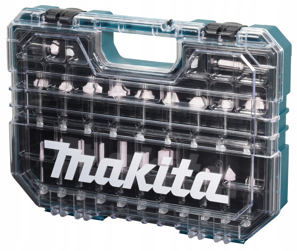 Makita Sada Fréz 22ks 6 mm Univerzální