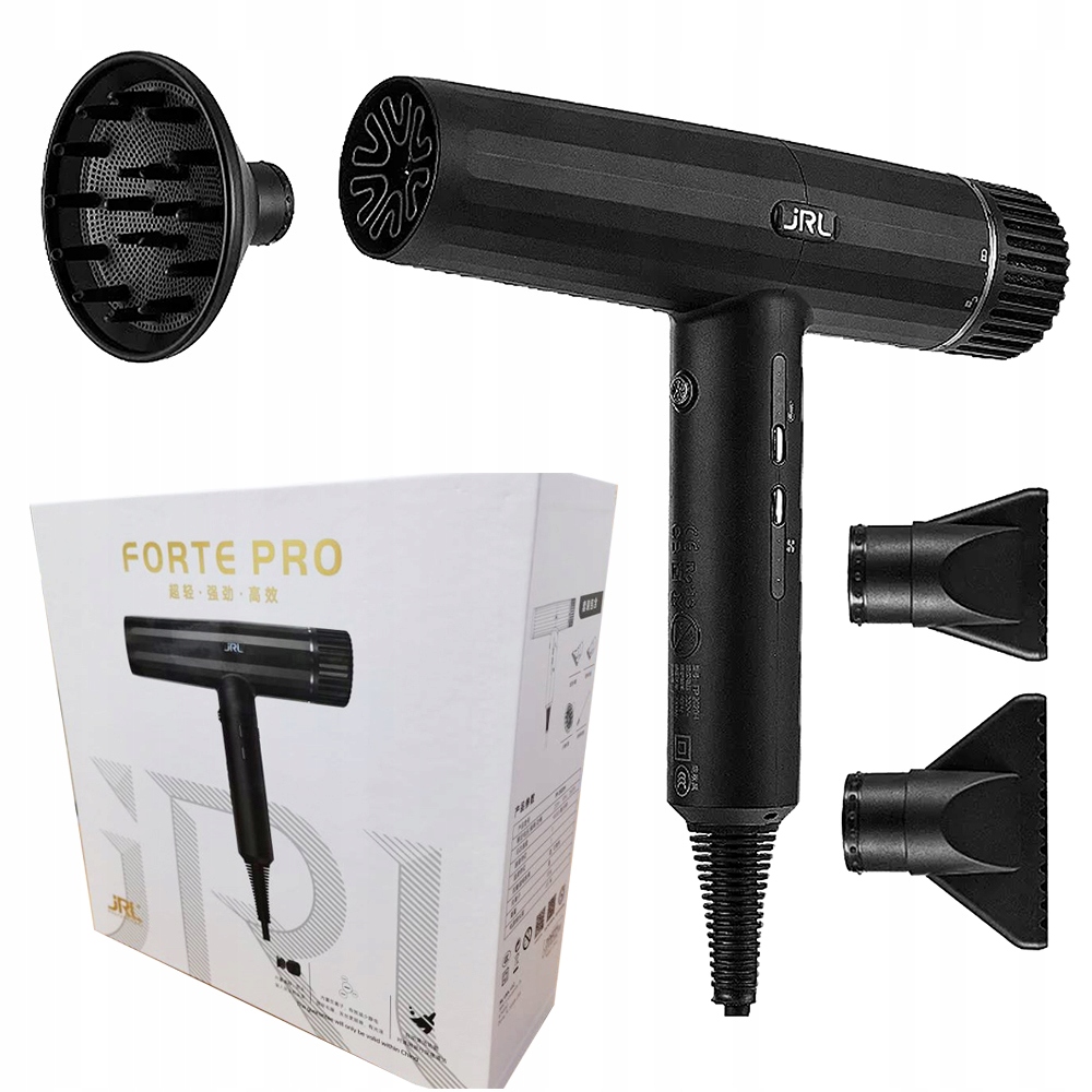 Sušič Vlasov Jrl Forte Pro FP2020H Hair Dryer Čierny 2150 W