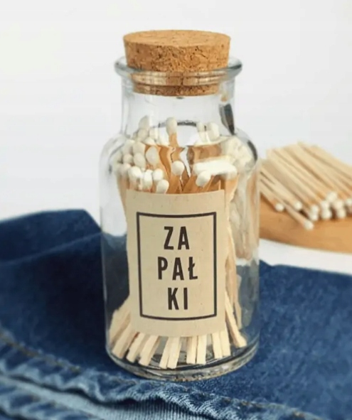 

Wosk i Knot Długie zapałki w butelce 60 sztuk