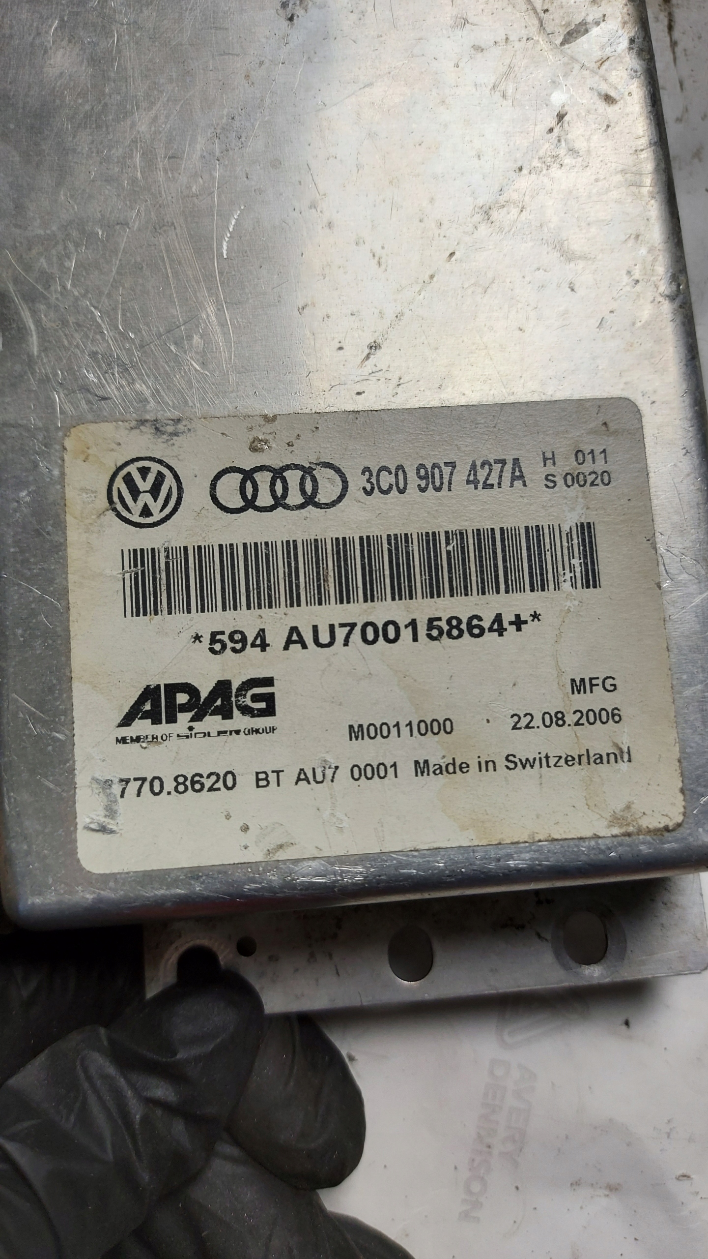 modulo Centralina cambio ingranaggi DSG AUTOMAT VW PASSAT B6 3C 1.9 2.0 TDI OE