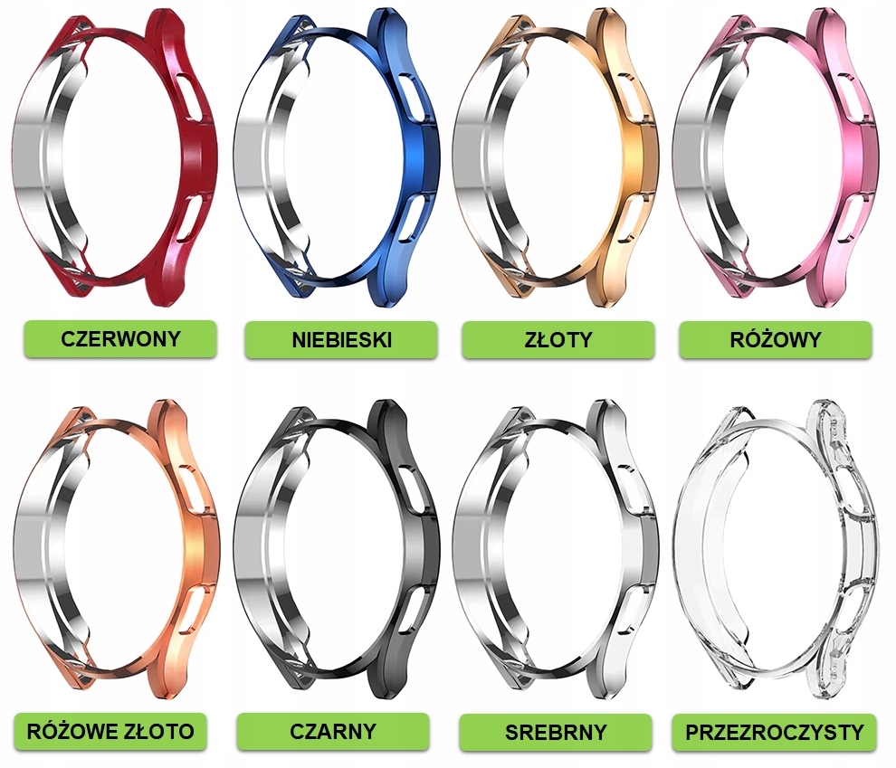 ETUI CASE SAMSUNG GALAXY WATCH 4 46MM 8 KOLORÓW Marka e-inventory