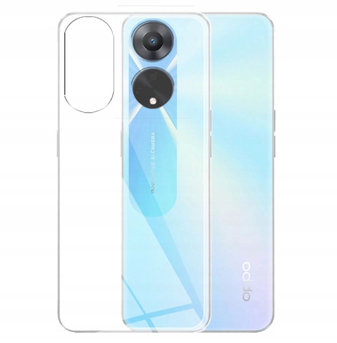 Etui bezbarawne Obudowa Guma na tył nakładka Plecki Silikon do Oppo A98 5G