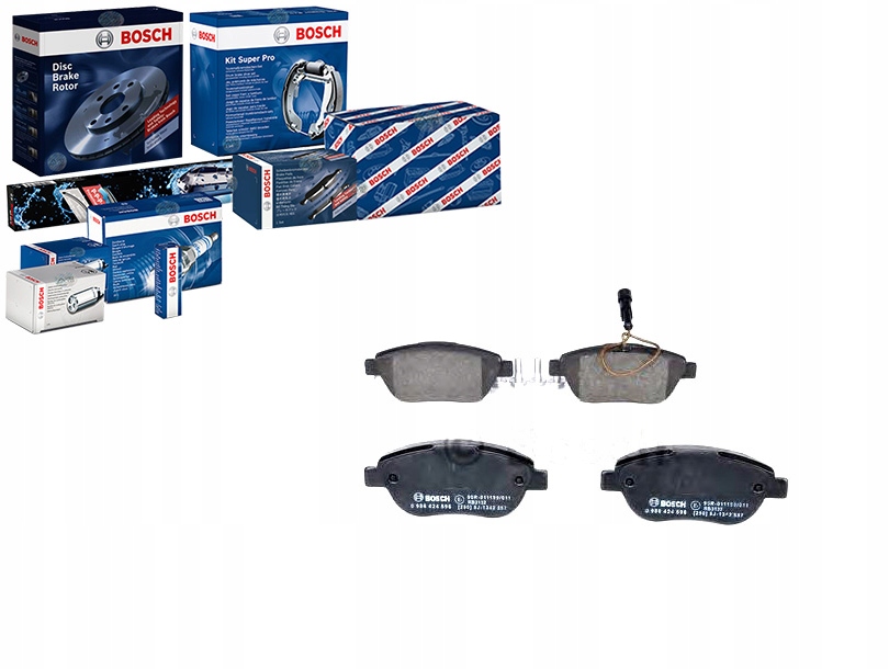 Sada Brzdových Destiček Bosch 425408 425409 99