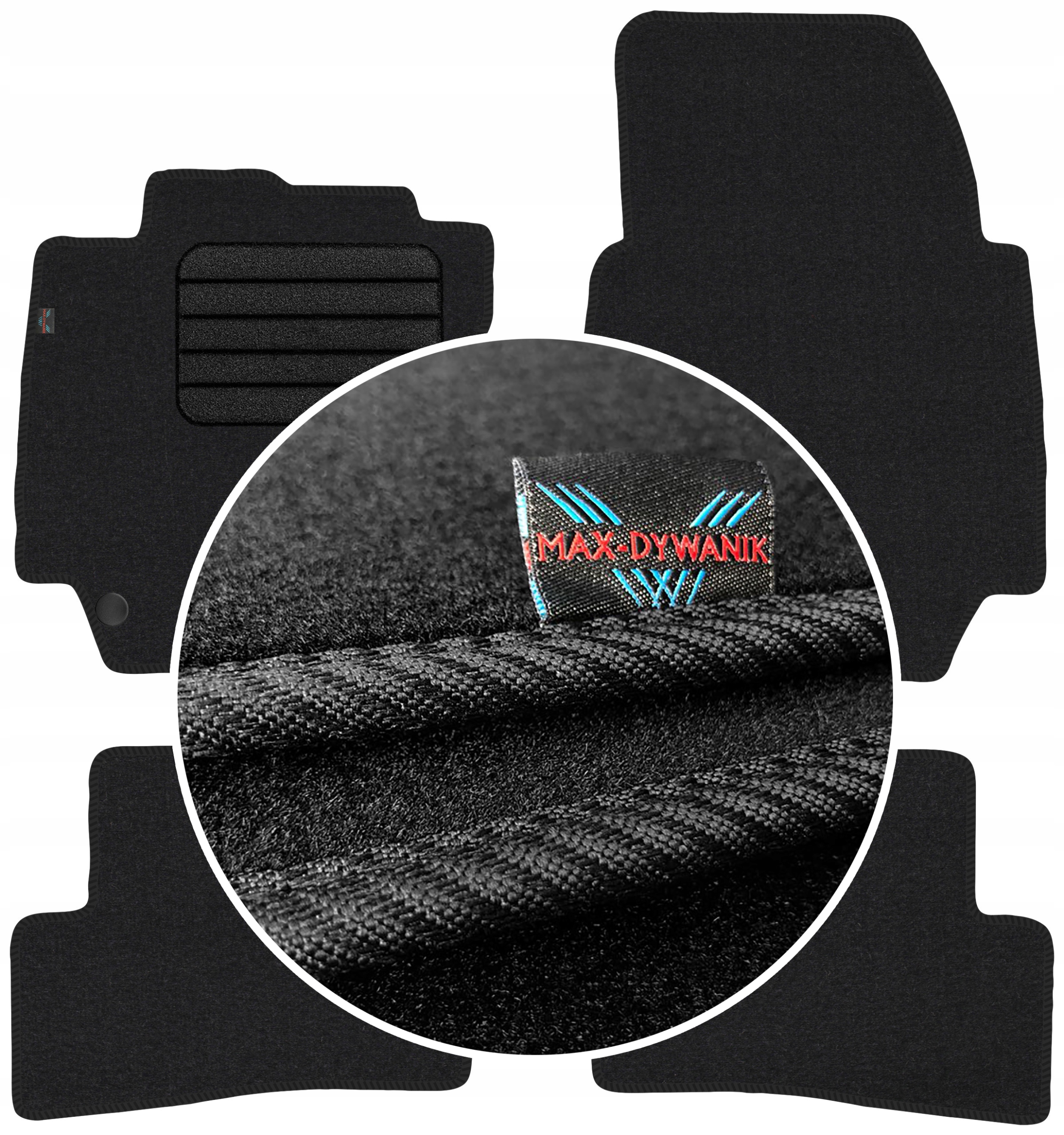 Renault Captur I 2013-2019 Koberce do auta