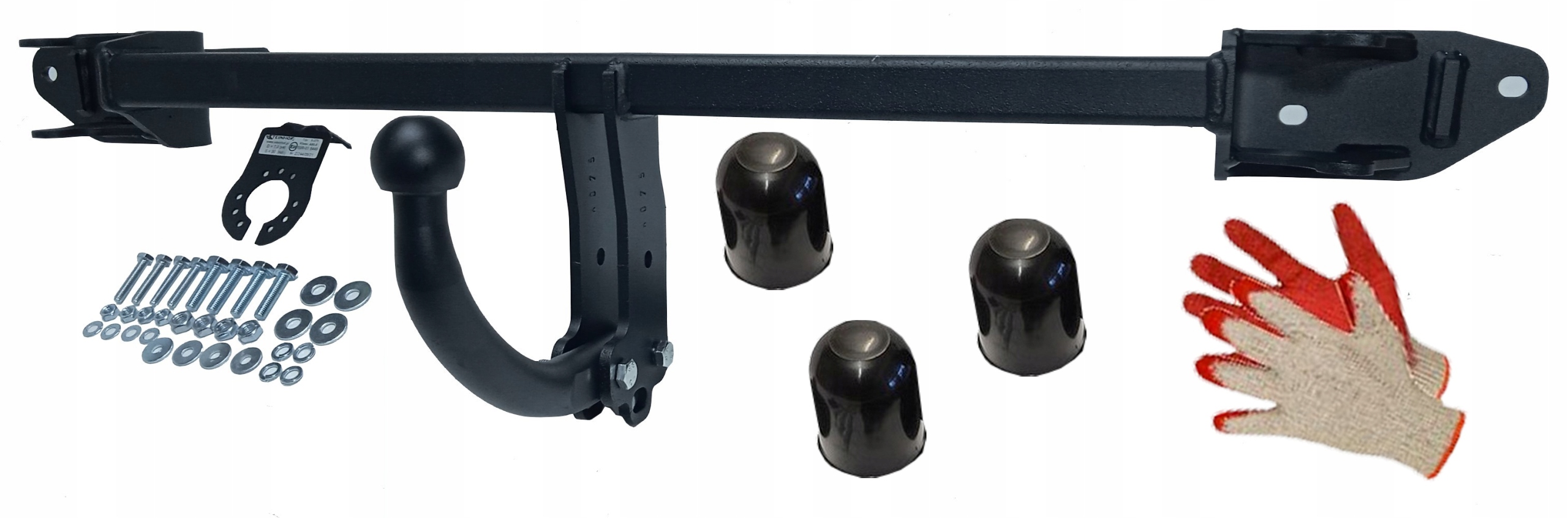 1200KG HAK HOLOWNICZY STEINHOF+KAPTURKI do KIA STONIC 1 I 2017do2020 Rodzaj kuli Odkręcana