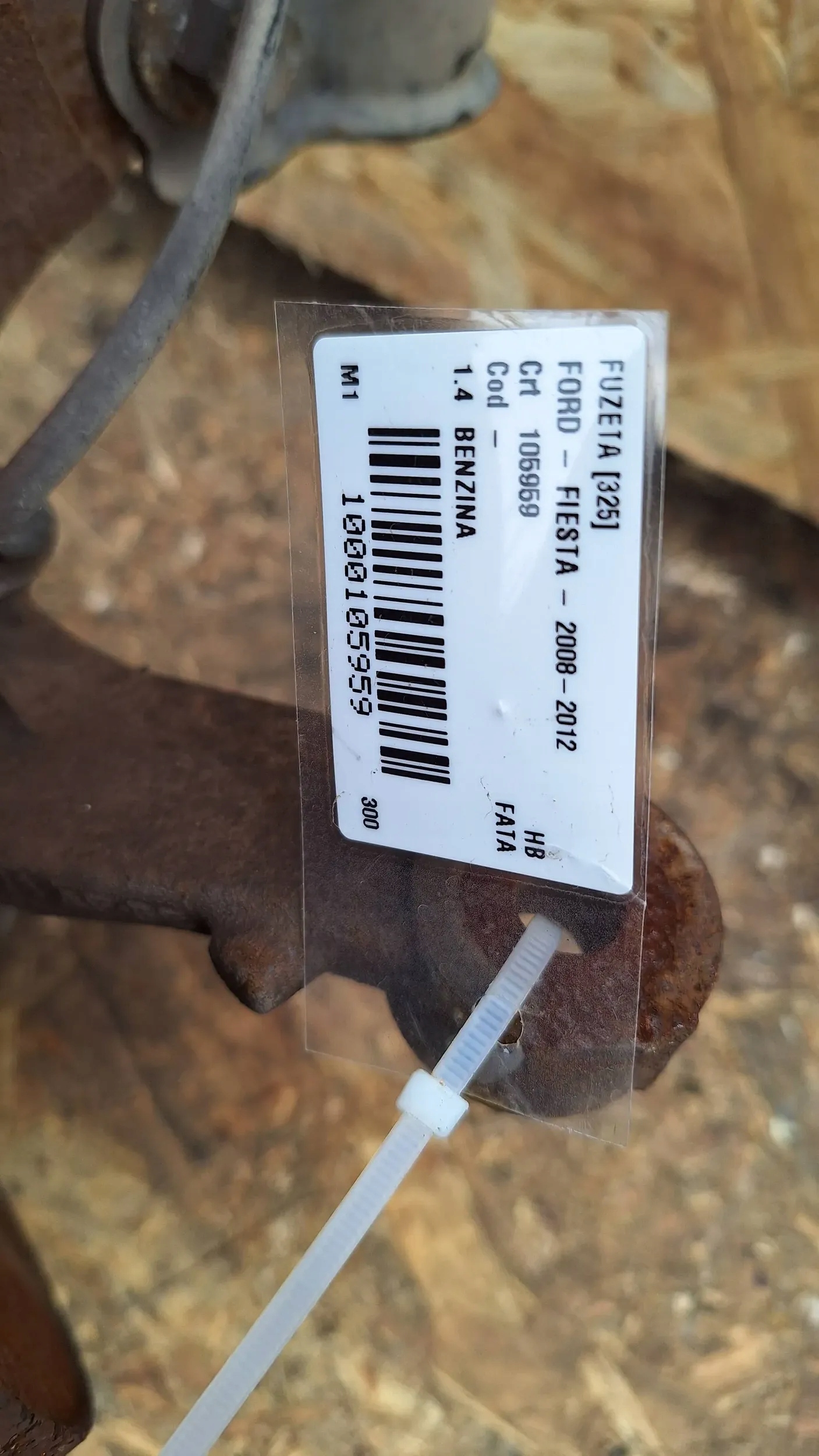 swing shock absorber left front FORD FIESTA MK6 FUSION 1.4 B