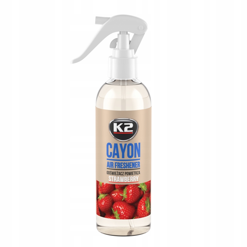 K2 Cayon Strawberry zapach samochodowy i do domu