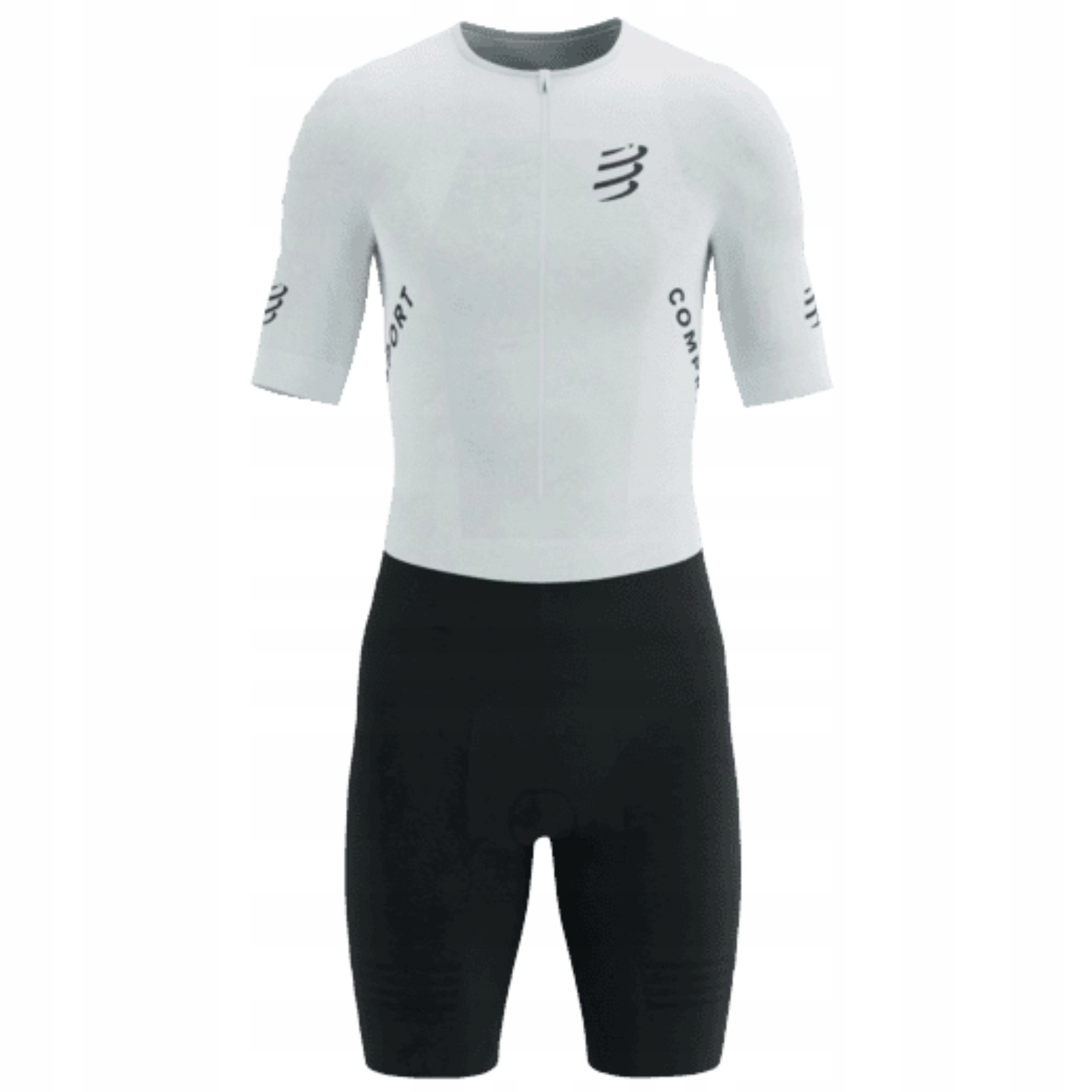 Strój Triathlonowy Męski Compressport Aero Seamless Ss Czarno-Biały M