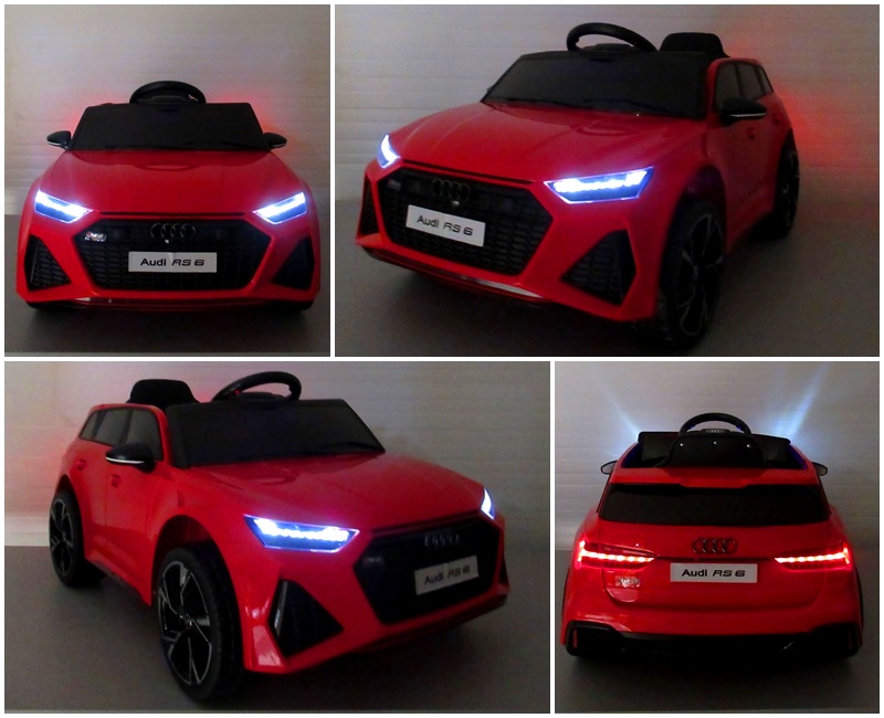 AUDI RS6 GT r Auto na akumulator EVA SKÓRA Pilot Liczba miejsc 1