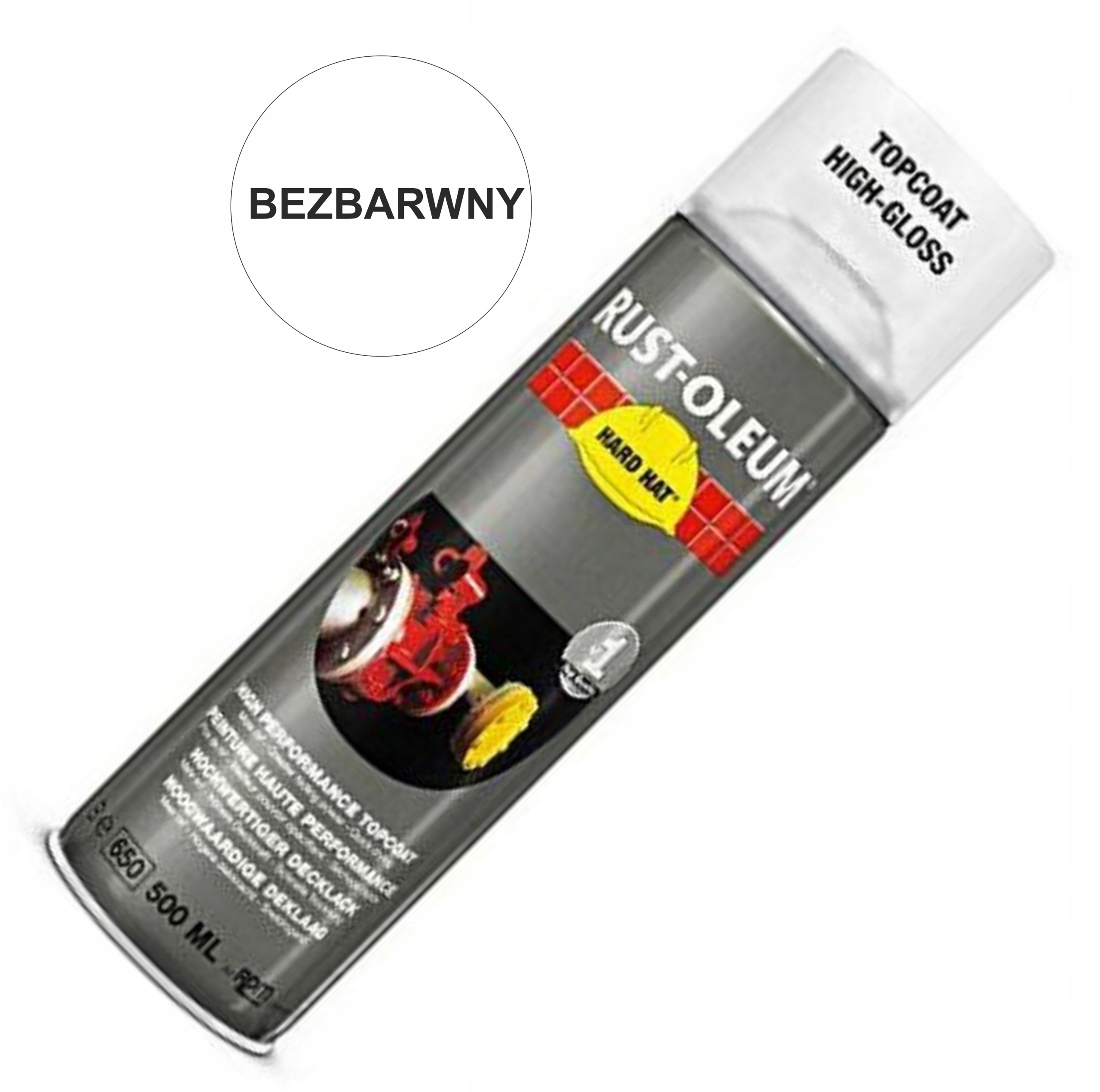 Farba Profesjonalna Spray Bezbarwny Lakier