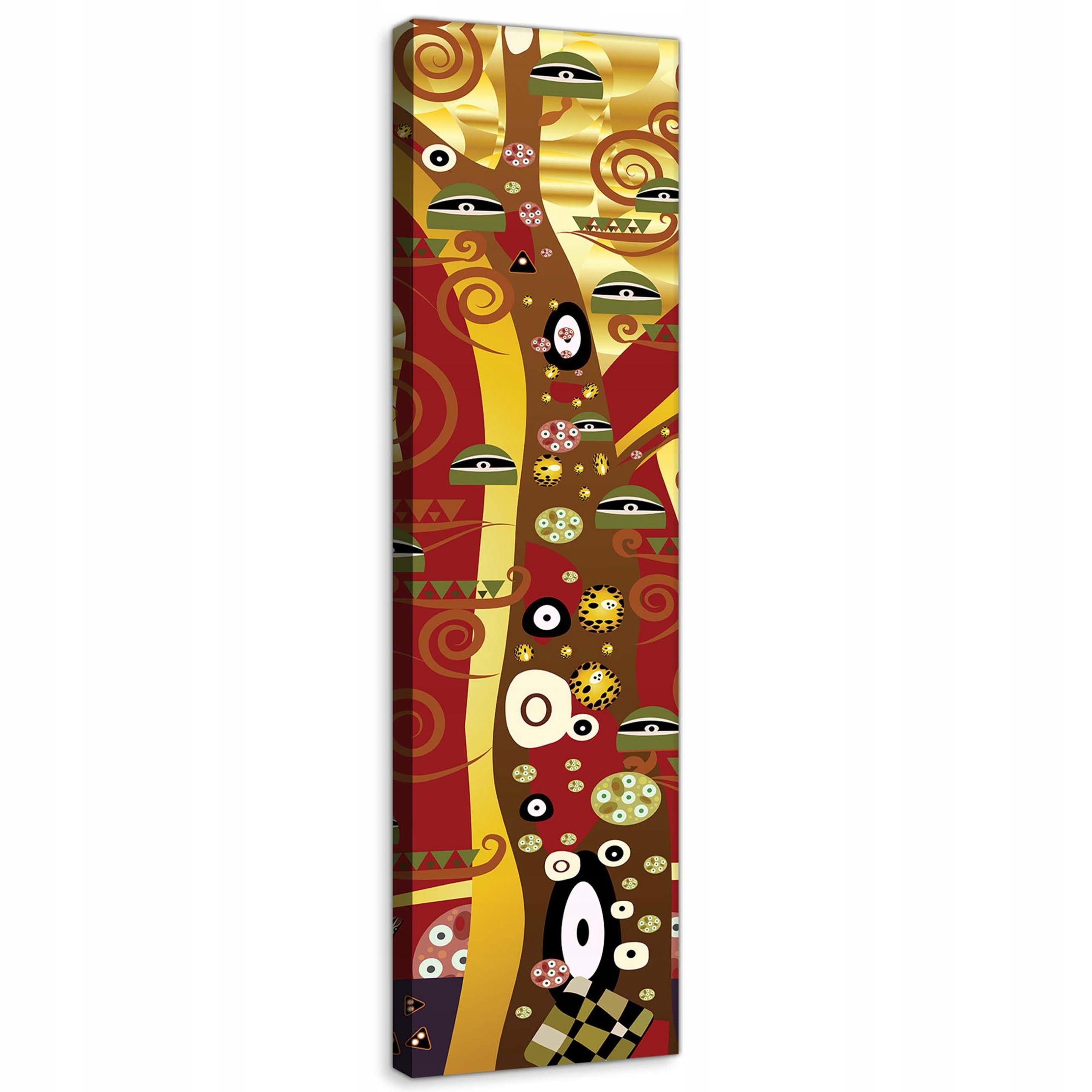Obraz 45x145 Strom života Gustav Klimt modernismus zlato spirály dekorativní