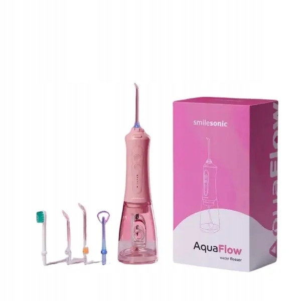 Smilesonic Aquaflow Irygator Bezprzewodowy Różowy