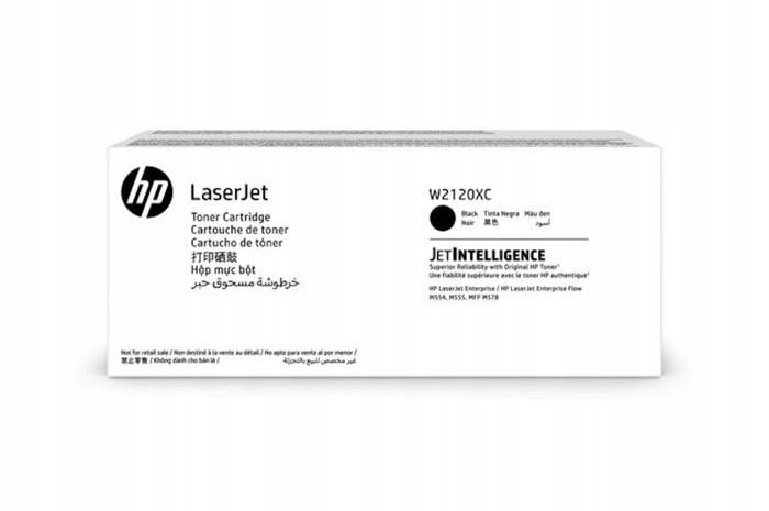 Black Hp LaserJet Color Enterprise M554 M555 M578 Mfp kompatibilní s W2120X