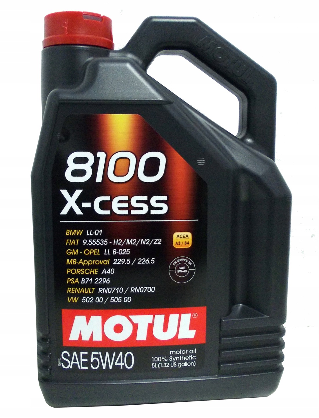 

Syntetyczny Olej Motul 8100 X-cess 5W40 5L