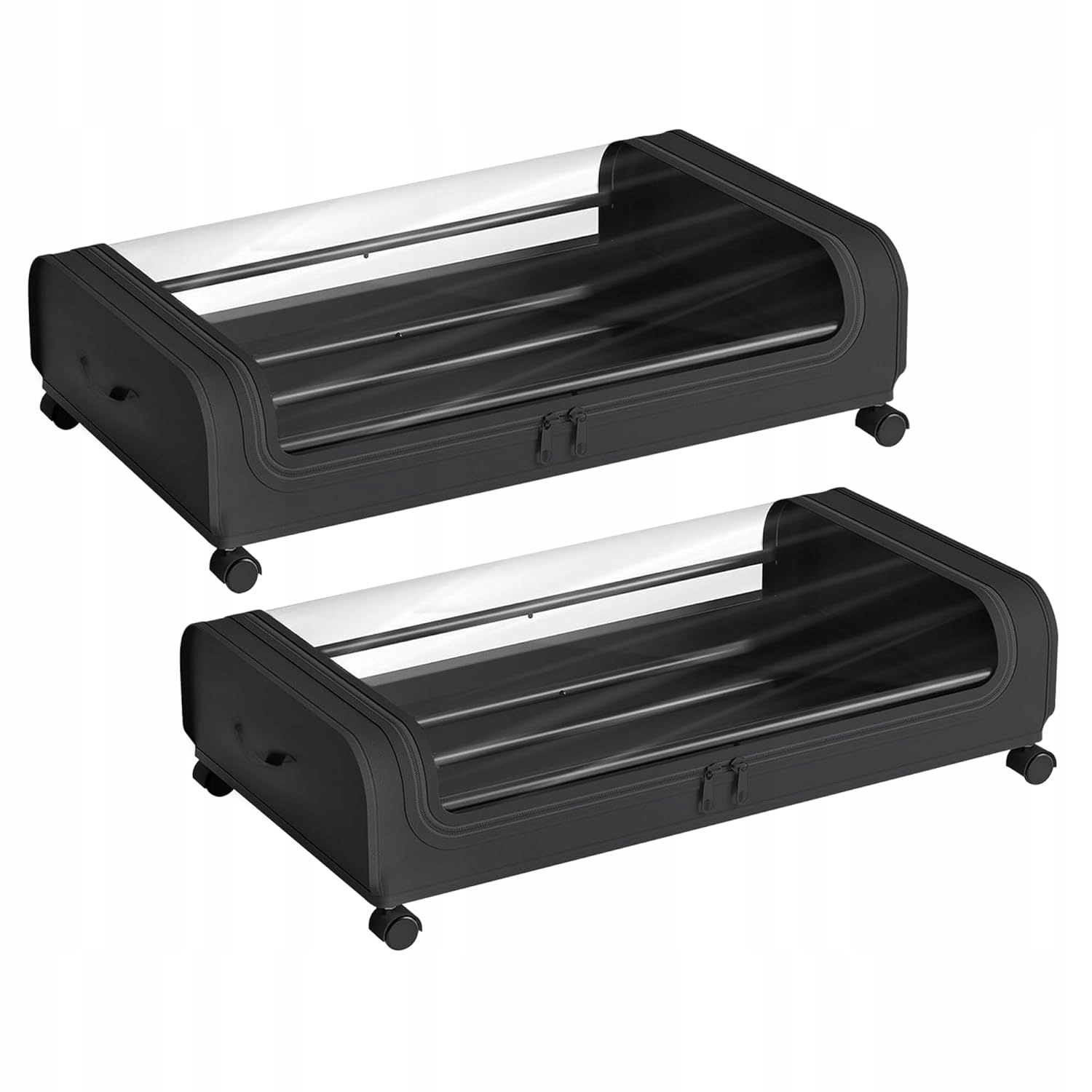 Organizér Pod Postel 78,5X44 CM Pro Uložení Ložního Prádla Se Zámkem, 2 Ks
