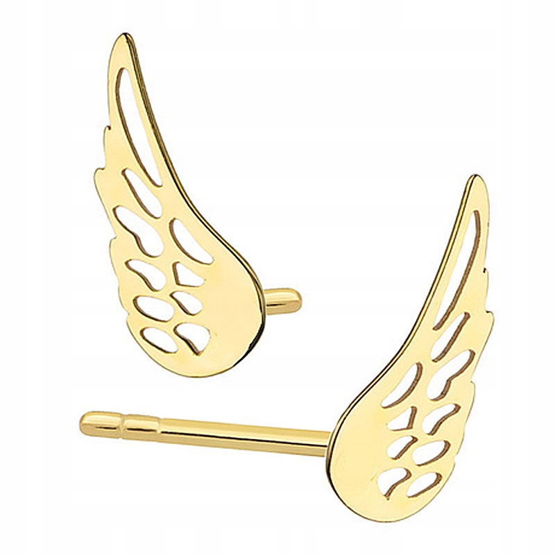 

Złote Kolczyki Wings pr. 333 Skrzydła Anioła