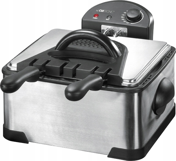 NIEMIECKA MOCNA FRYTKOWNICA FRYTOWNICA OLEJOWA OLEJ CLATRONIC 4L 2000W Model FR 3195