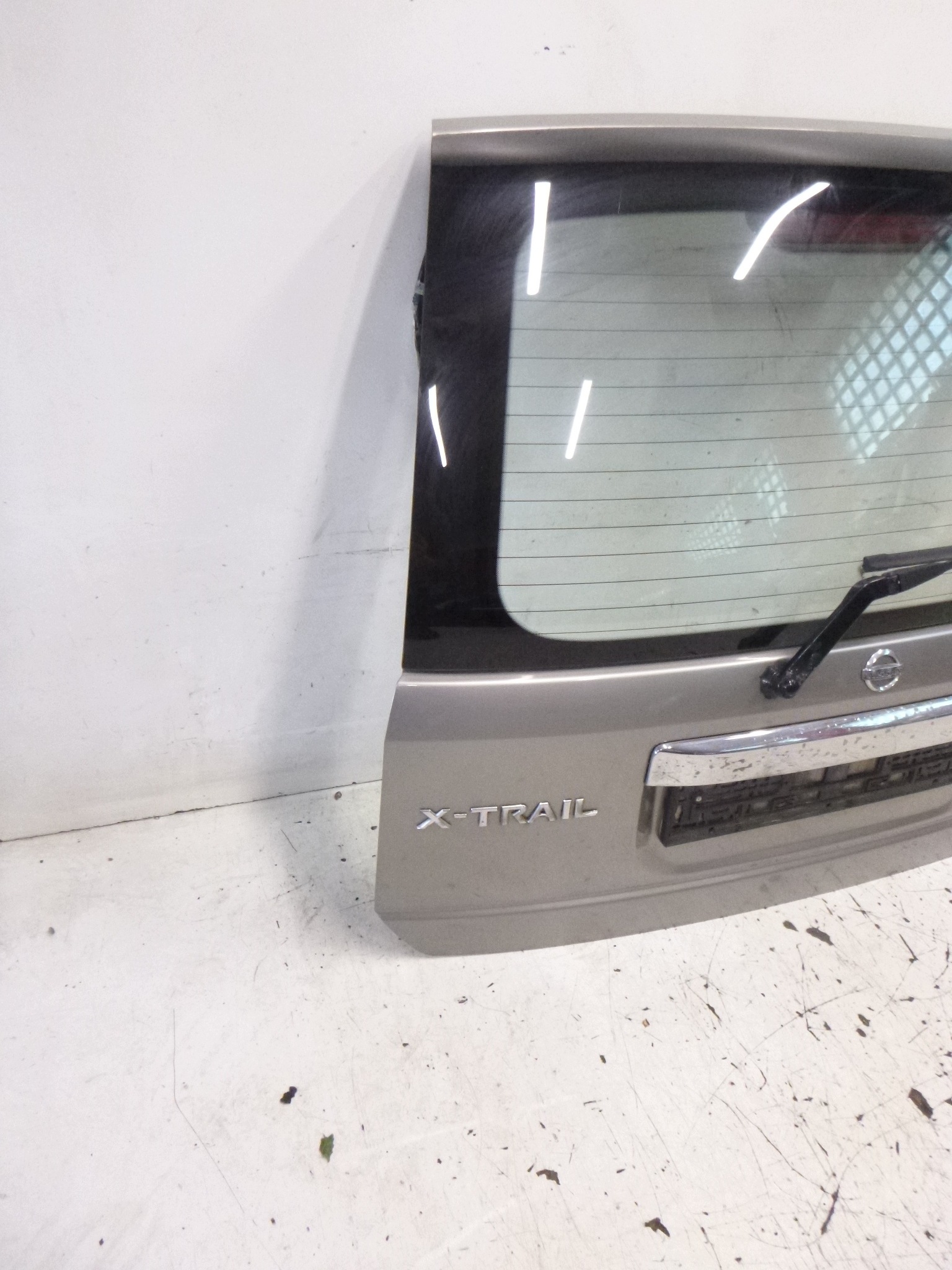 boot doors boot Nissan X-Trail T30 KX4 Srebrna grey 2001 – 2007