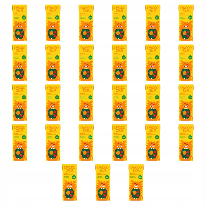 Owocozaur džus jablko pomeranč Nfc 200 ml X27