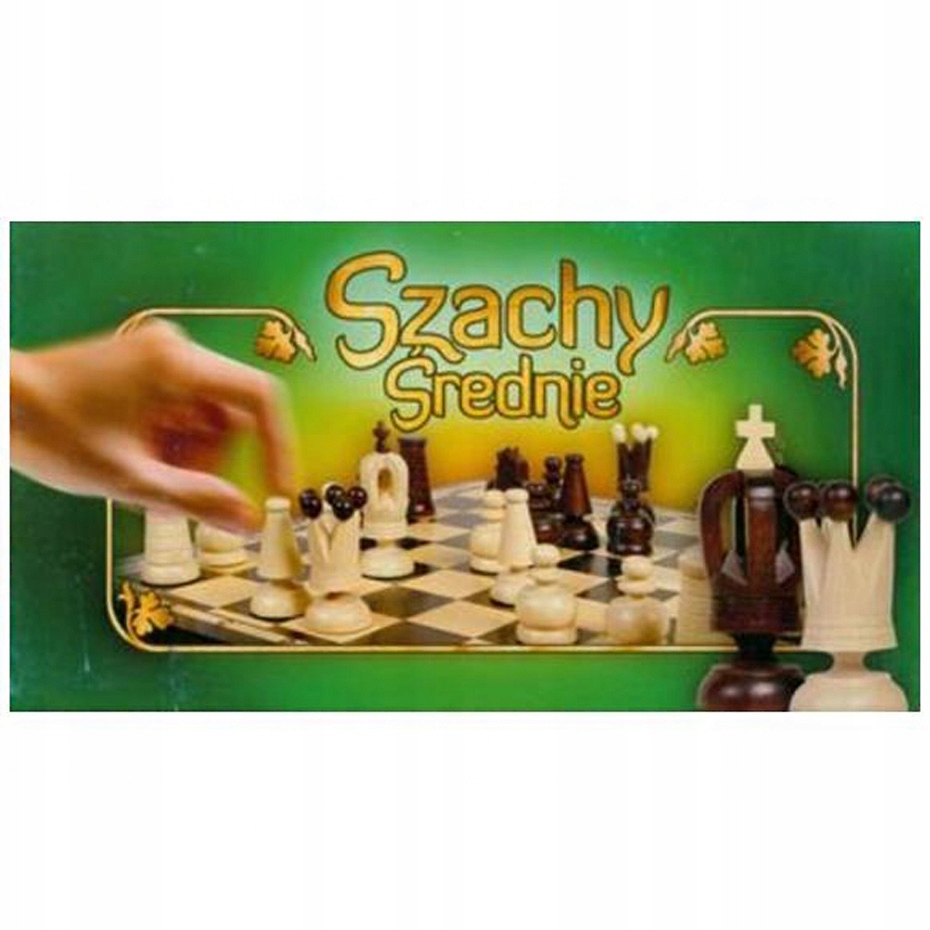 

Magiera Szachy Średnie drewniane